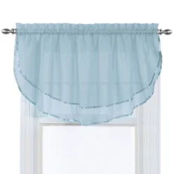 Collections Etc Elegance Sheer Ascot Window Valance, Allows Light To Enter While Maintaining Privacy - Decorative Accent For Any Room In -Home Decor Store GUEST e44bb7db 07ef 47db b68f 22e05ff97b14