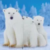 Collections Etc Polar Bear Family Winter Outdoor Yard Stake White -Home Decor Store GUEST e7c53d0a 2cc3 4ae8 842e 44ae0d4f40c3