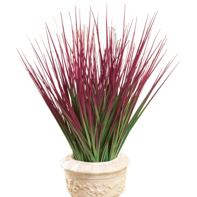 Collections Etc Decorative Grass Bushes - Set Of 3 Indoor Or Outdoor Faux Plants 6 Collections Etc Decorative Grass Bushes - Set Of 3 Indoor Or Outdoor Faux Plants - Image 4
