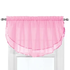 Collections Etc Elegance Sheer Ascot Window Valance, Allows Light To Enter While Maintaining Privacy - Decorative Accent For Any Room In -Home Decor Store GUEST ee2f5aec 73db 41c6 9965 8de2088ec3a5
