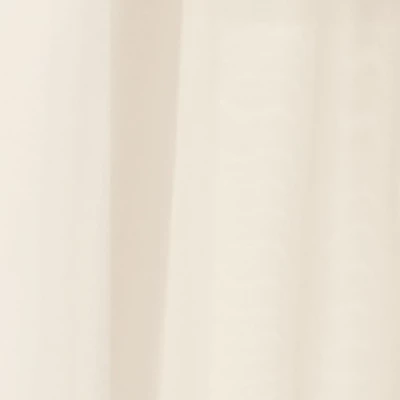 Collections Etc Elegant Sheer Voile Rod Pocket Window Valance 4 Collections Etc Elegant Sheer Voile Rod Pocket Window Valance - Image 2