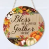 Collections Etc Bless All Who Gather Here Fall Wall Art 14 X 14 X 21.5 1 Collections Etc Bless All Who Gather Here Fall Wall Art 14 X 14 X 21.5 -Home Decor Store GUEST f2ca6925 fb02 4400 94e6 029cf4e2a97c