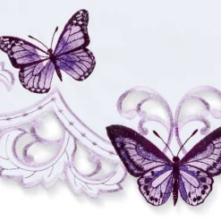 Collections Etc Elegant Butterfly Emb. Valance -Home Decor Store GUEST f82dda12 5315 4978 af51 e1296b40337e