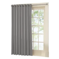Collections Etc Gramercy Patio Door Grommet Top Curtain Panel, Single Panel, 23 Collections Etc Gramercy Patio Door Grommet Top Curtain Panel, Single Panel, -Home Decor Store GUEST fef8cafd 1fbe 4088 a44e 89a39465986d